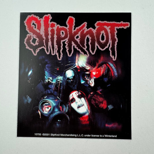 Vintage 2001 Slipknot Sticker