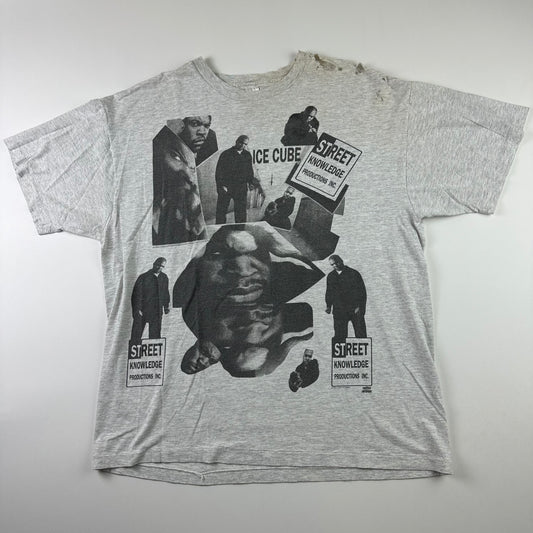 Vintage 1992 Ice Cube Shirt XL Street Knowledge