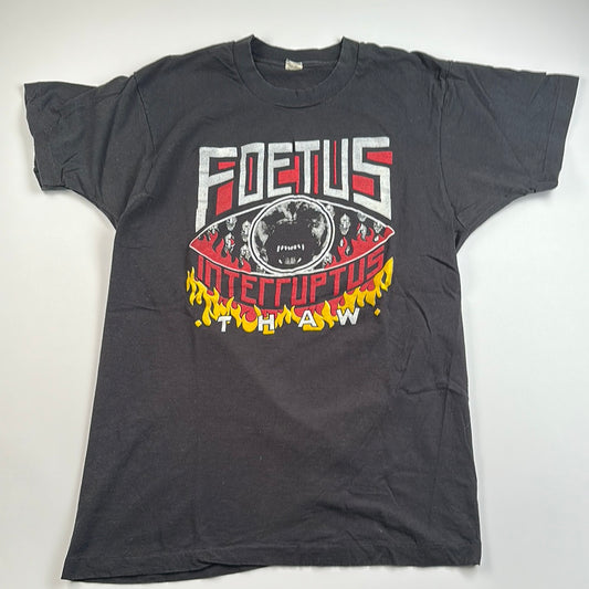 Vintage 80s Foetus Shirt XL Interruptus