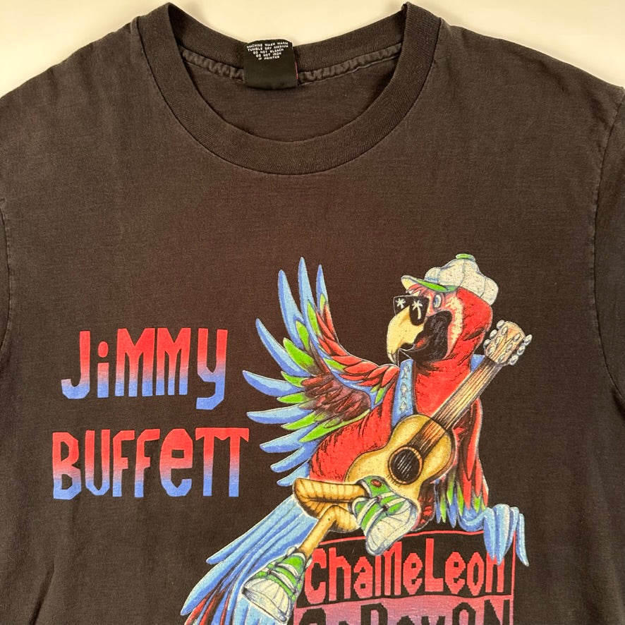 Vintage 1993 Jimmy Buffett Shirt XL Chameleon Caravan