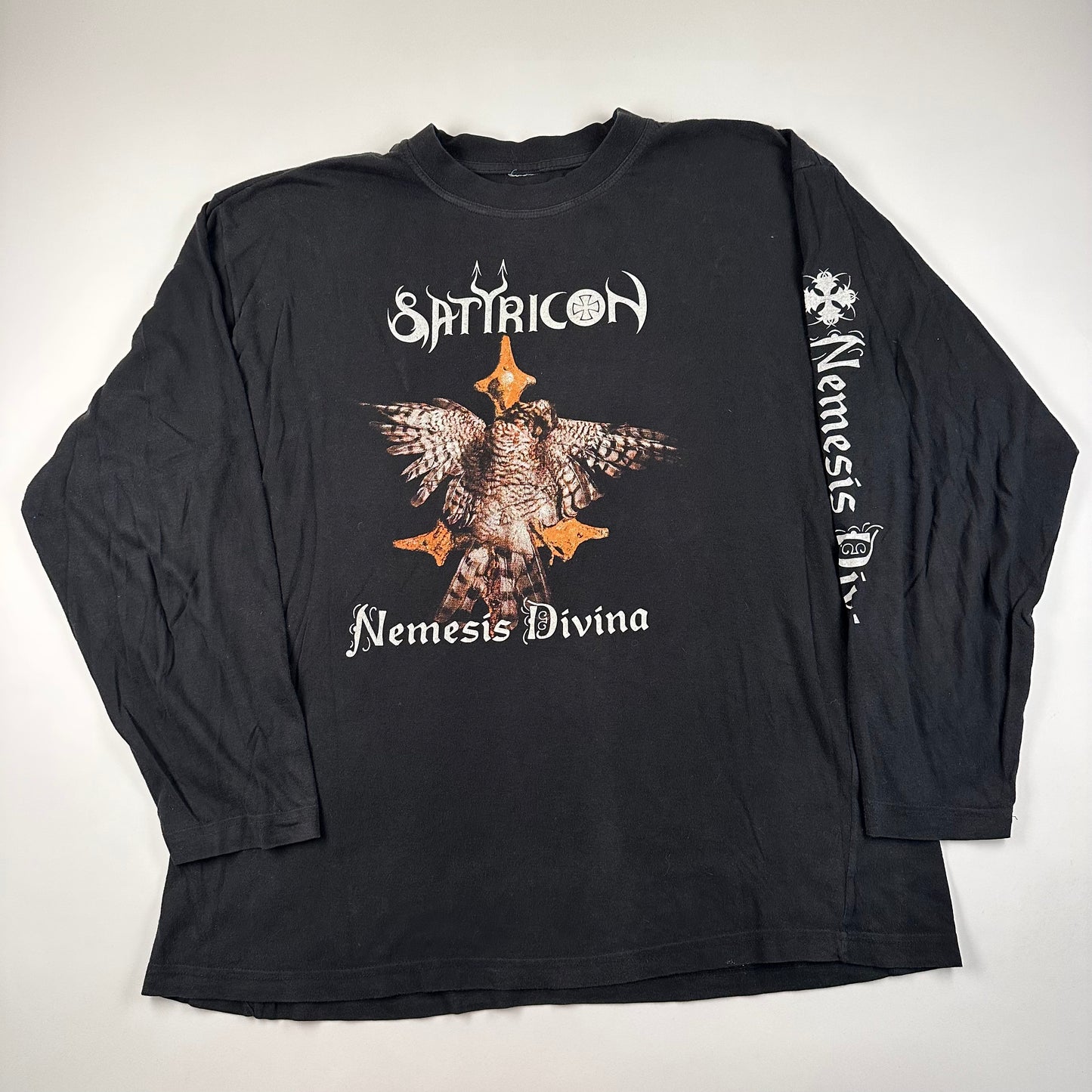 Vintage 1996 Satyricon Long Sleeve Shirt XL Nemesis Divina