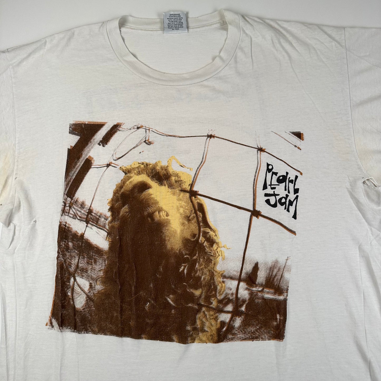 Vintage 1993 Pearl Jam Shirt XL Why Are Sheep Afraid?