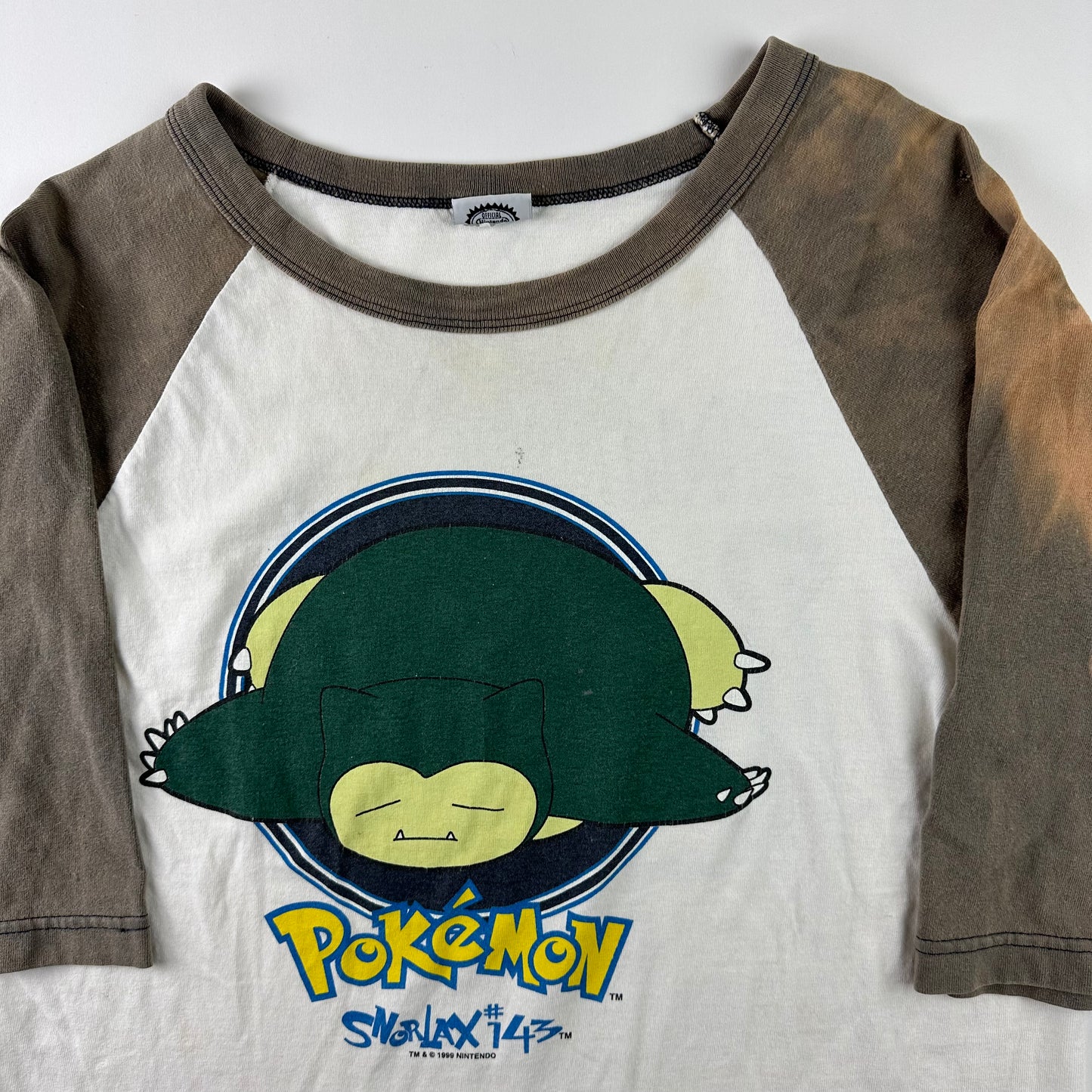 Vintage 1999 Pokemon Shirt Medium Snorlax