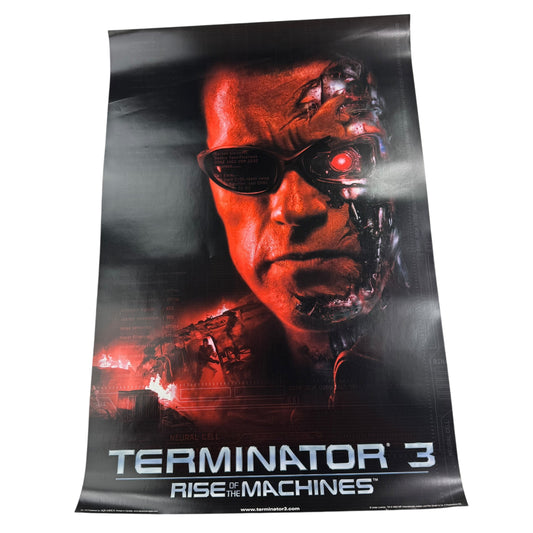Vintage 2003 Terminator 3 Poster