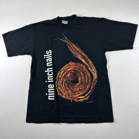 Vintage 1995 Nine Inch Nails Shirt Large Further Down The Spiral