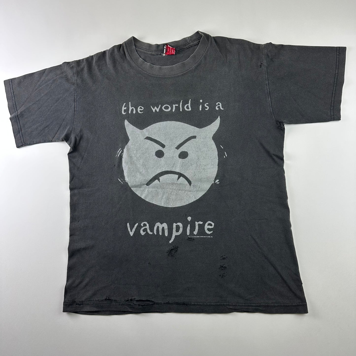 Vintage 1996 Smashing Pumpkins Shirt Medium The World Is A Vampire