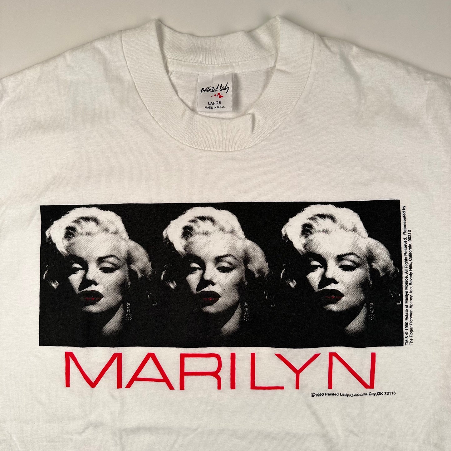 Vintage 1990 Marilyn Monroe Shirt Large