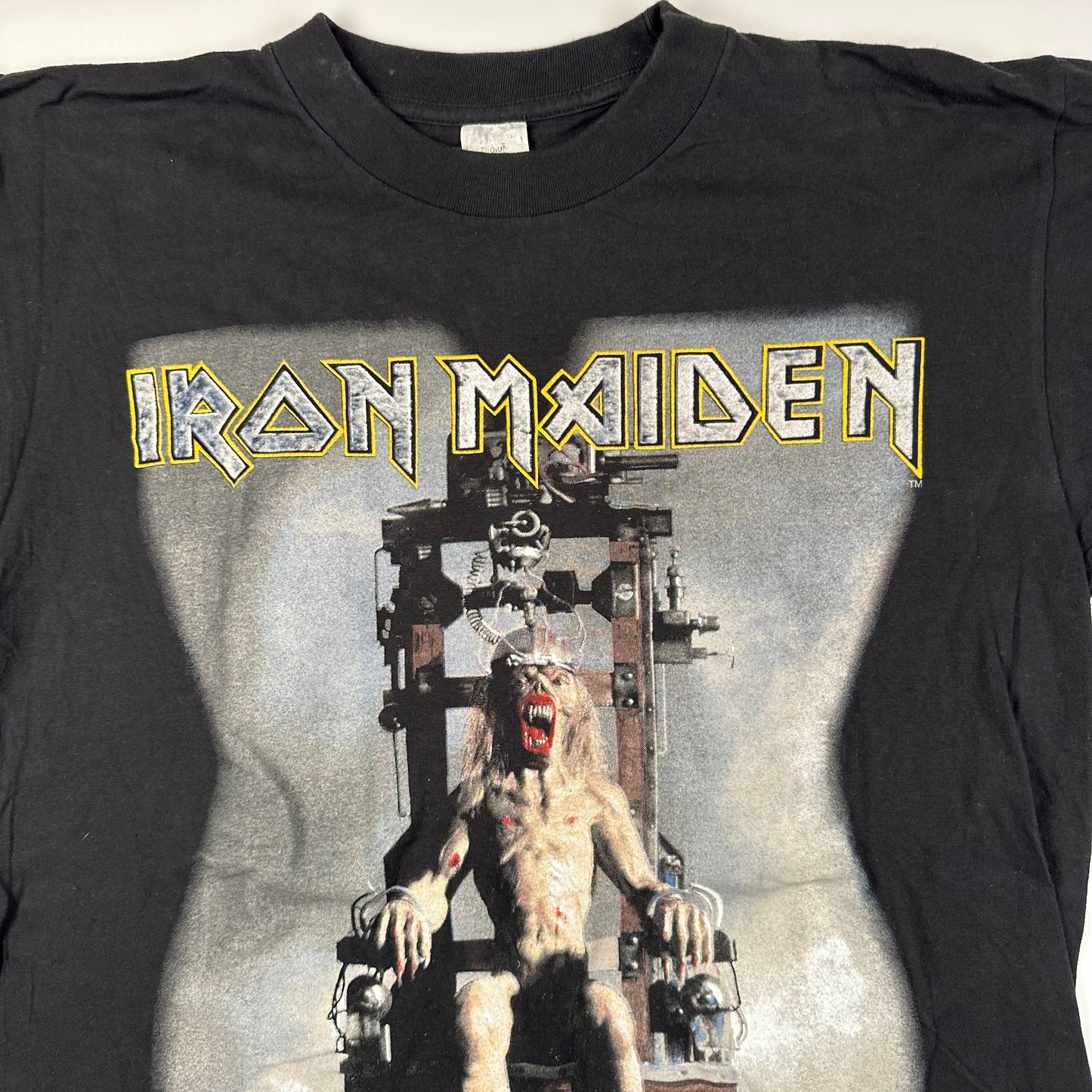 Vintage 1996 Iron Maiden Shirt Medium Nottingham Rock City