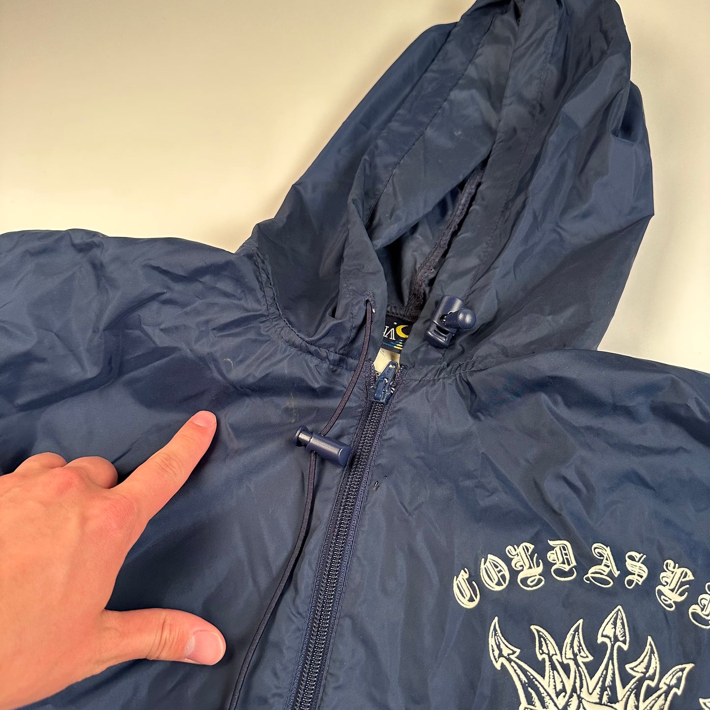 Vintage Cold As Life Windbreaker Medium