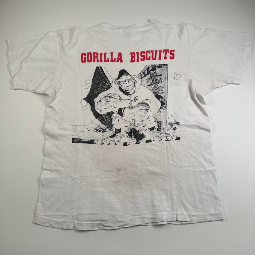 Vintage 90s Gorilla Biscuits Shirt Large Hold Your Ground