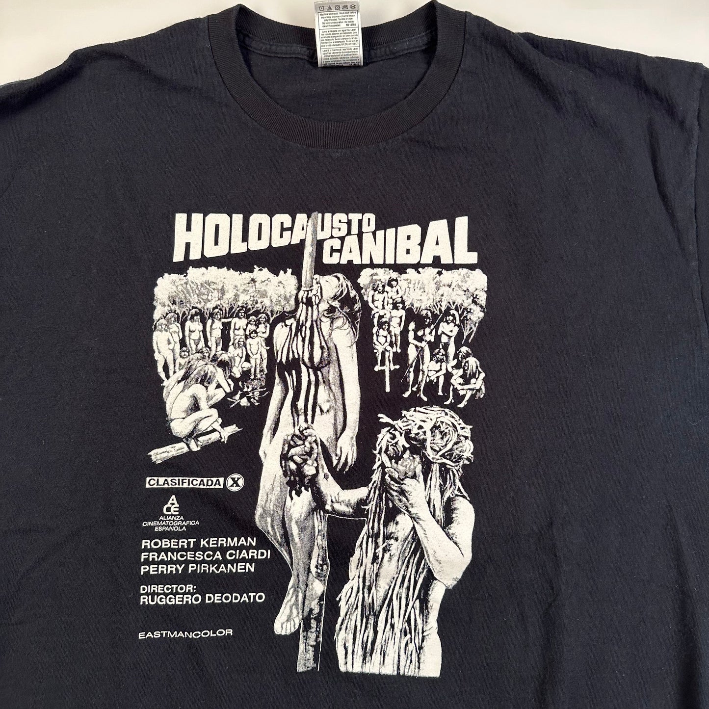 Vintage 2000s Holocausto Canibal Shirt XL