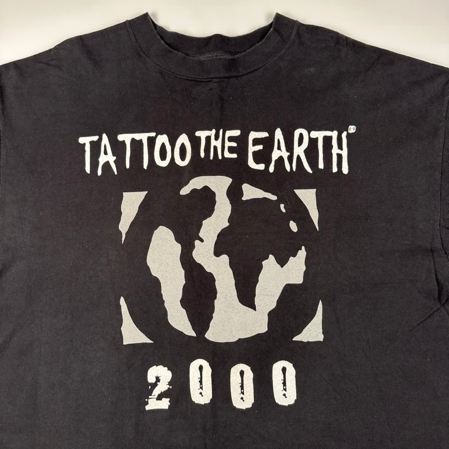 Vintage 2000 Tattoo The Earth Shirt XXL