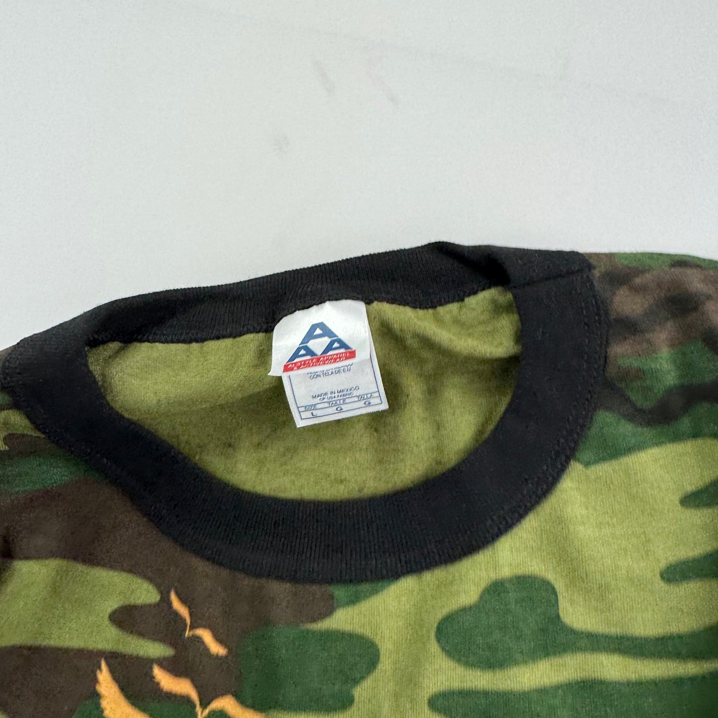Vintage 2000s Silverstein Shirt Large Camo