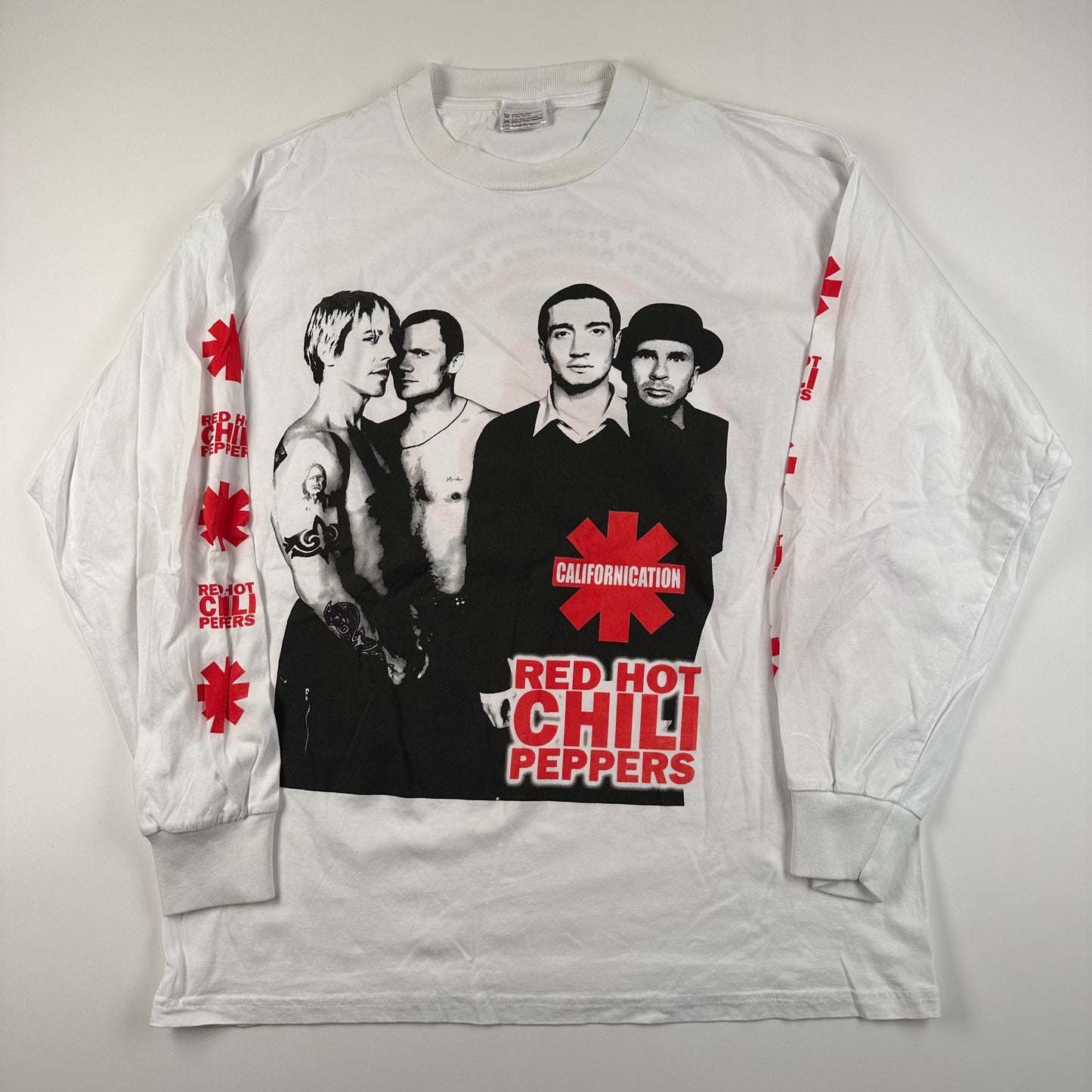 Vintage 2000s Red Hot Chilli Peppers Long Sleeve Shirt XL Californication