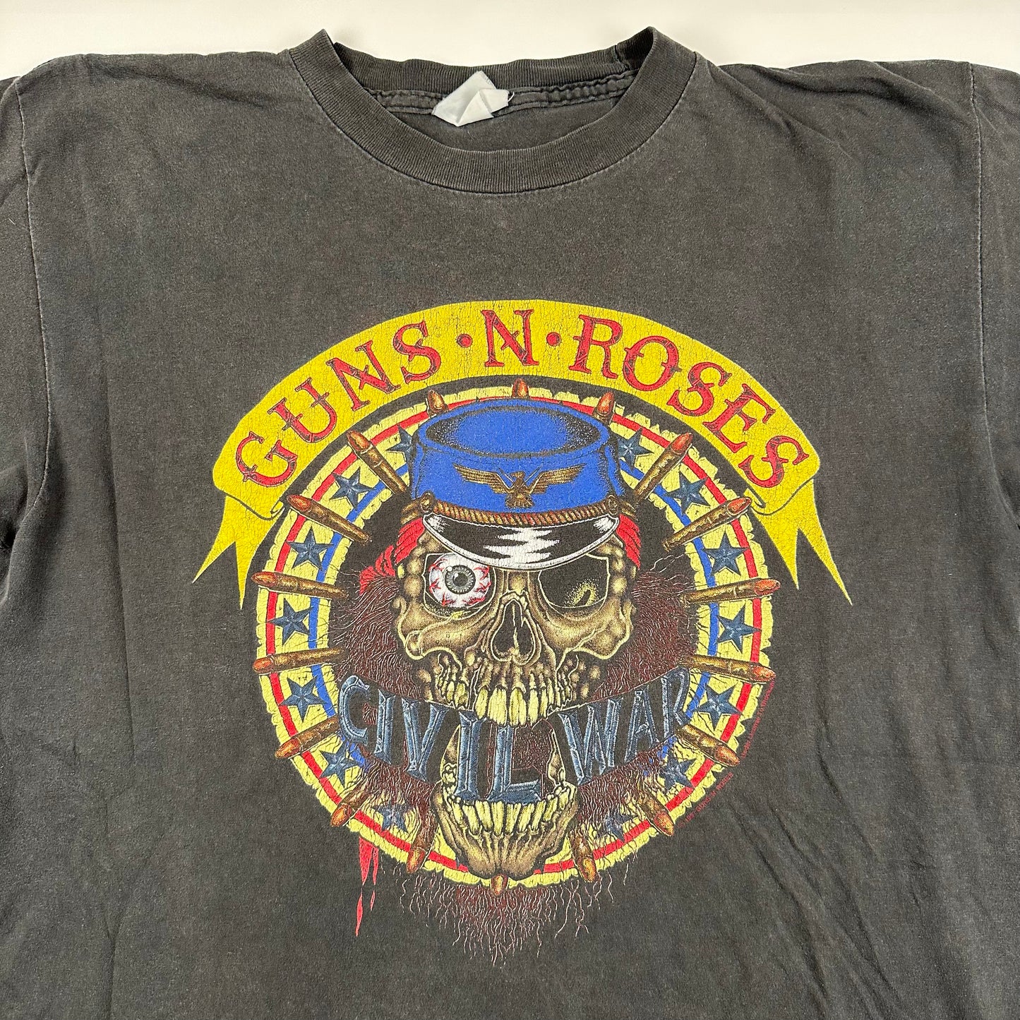 Vintage 1991 Guns N Roses Shirt XL Civil War Get In The Ring