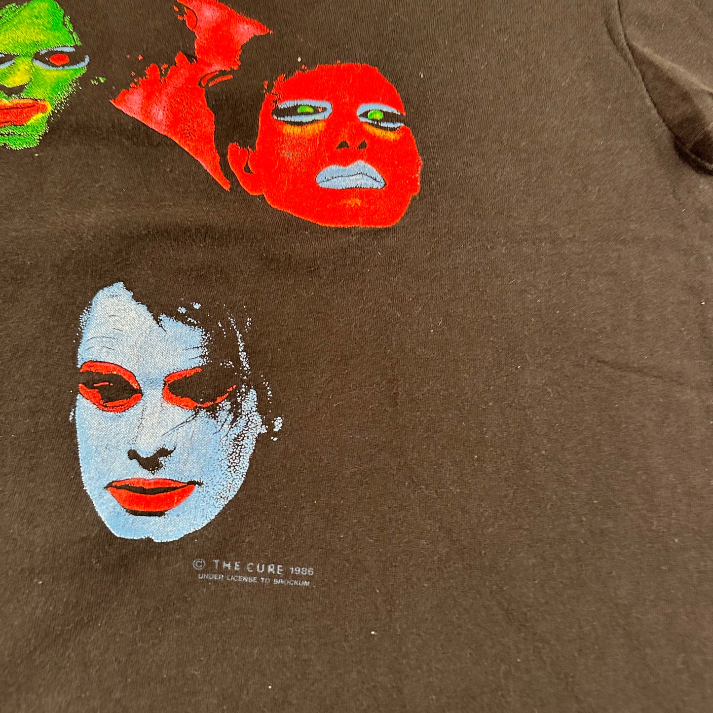 Vintage 1986 The Cure Shirt XL Inbetween Days