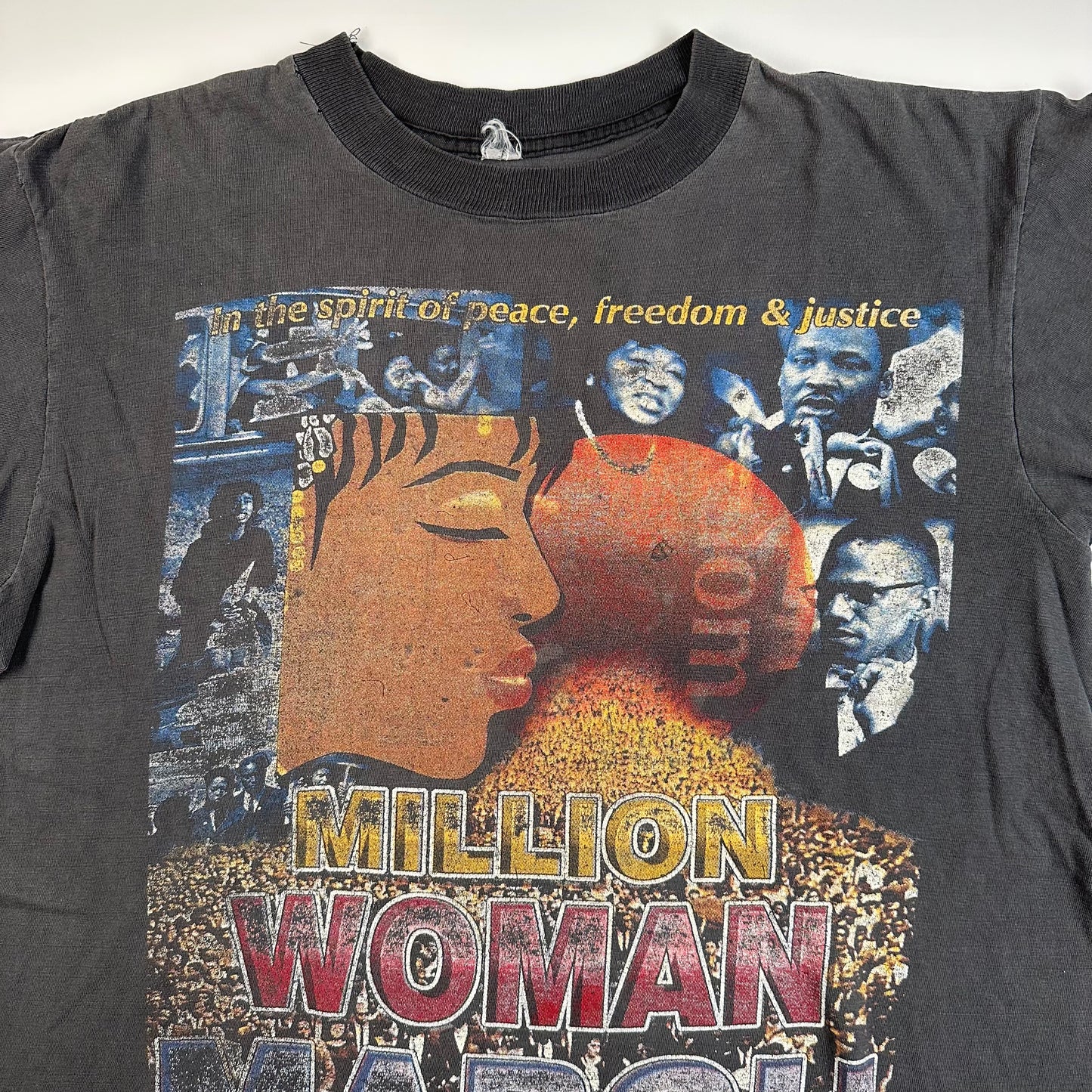 Vintage 1997 Million Woman March Shirt Large