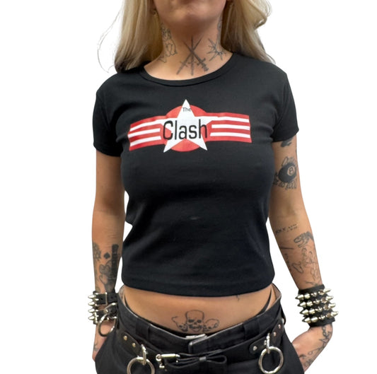 Vintage 2000s The Clash Womens Shirt Medium