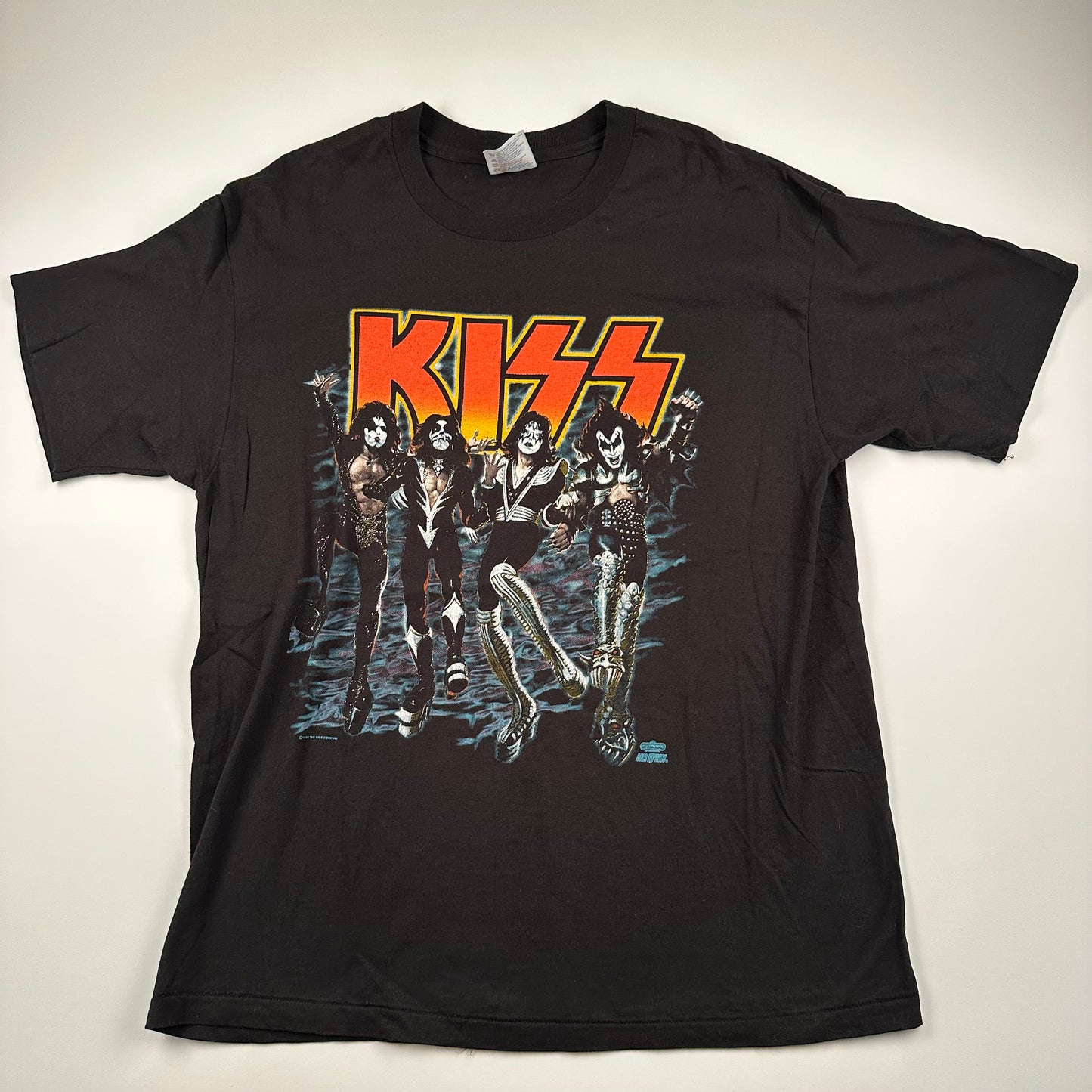 Vintage 1991 Kiss Shirt XL Destroyer