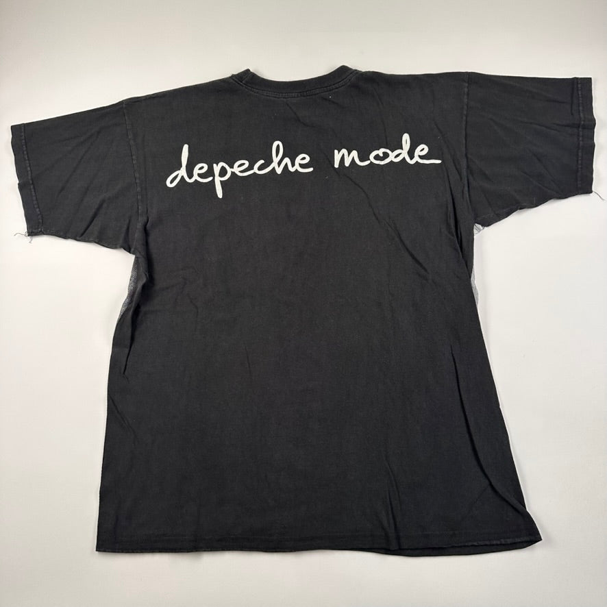 Vintage 90s Depeche Mode Shirt XL All Over Print