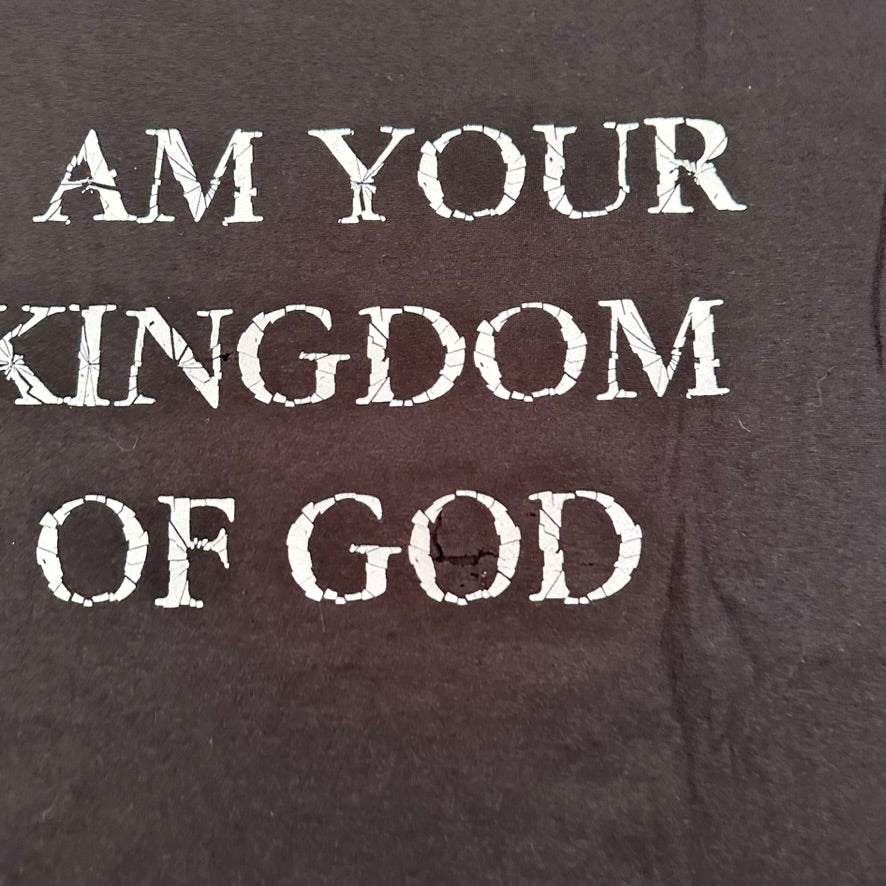 Vintage 2000s Decrepit Birth Shirt Large I Am Your God