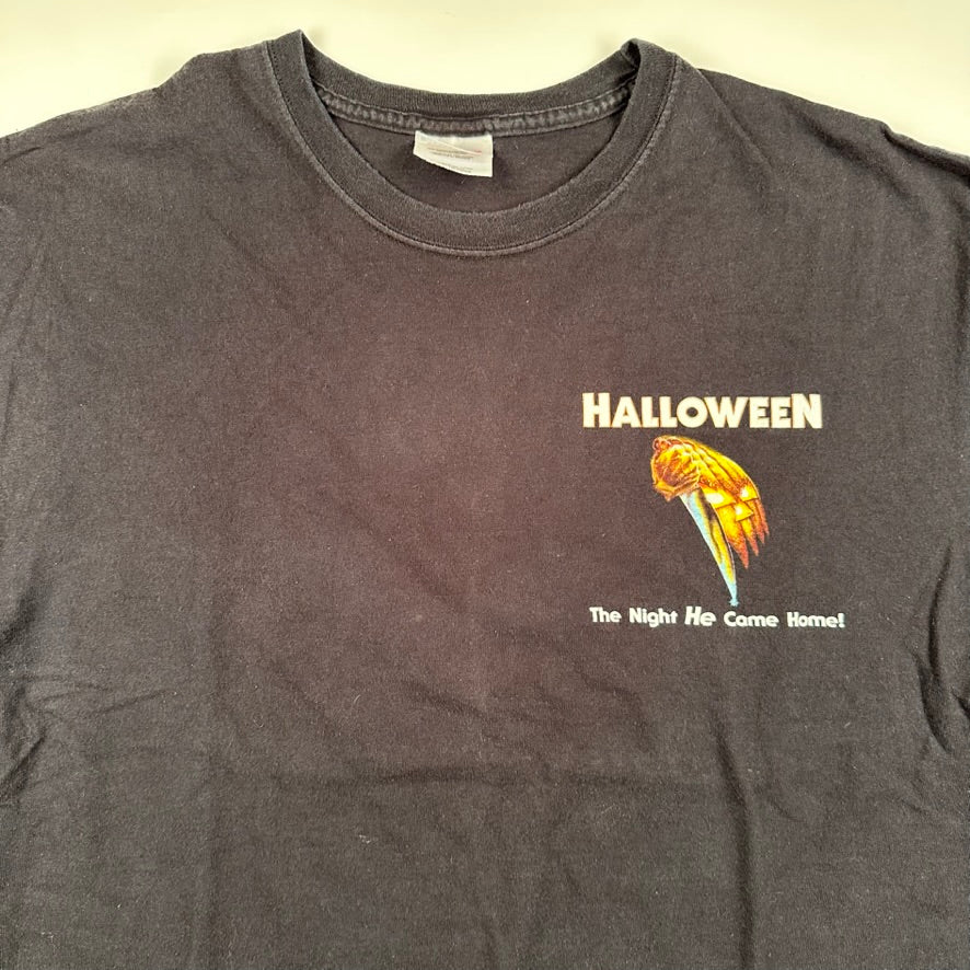 Vintage 2000s Halloween Shirt Large The Night He Came Home!