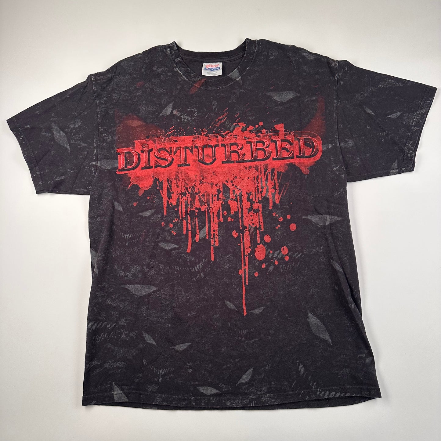 Vintage 2000s Disturbed Shirt Large