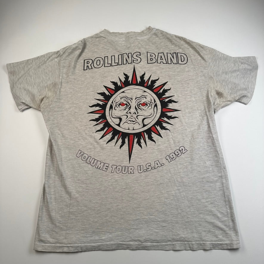 Vintage 1992 Rollins Band Shirt XL Silence Sucks