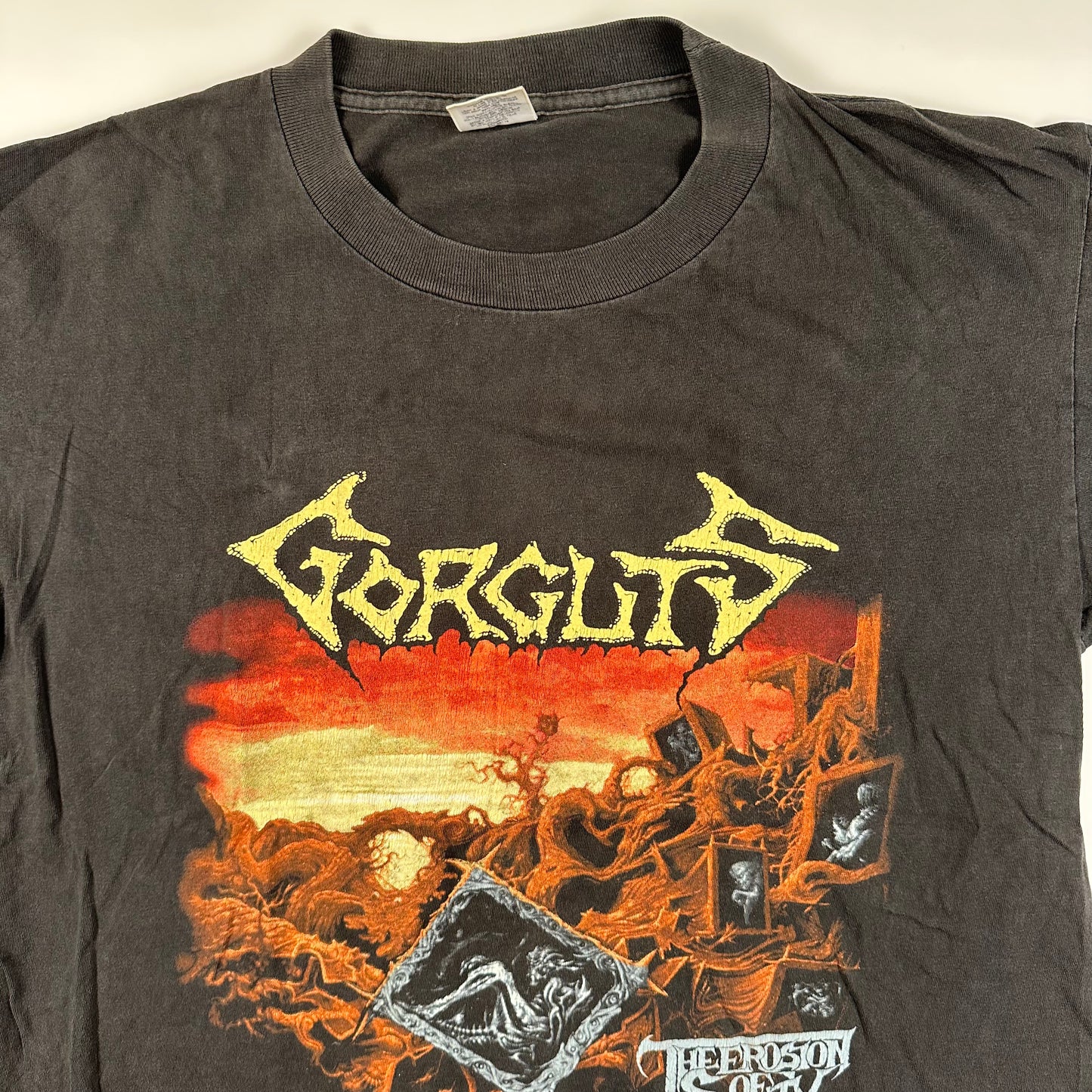 Vintage 1992 Gorguts Shirt Large The Erosion Of Sanity