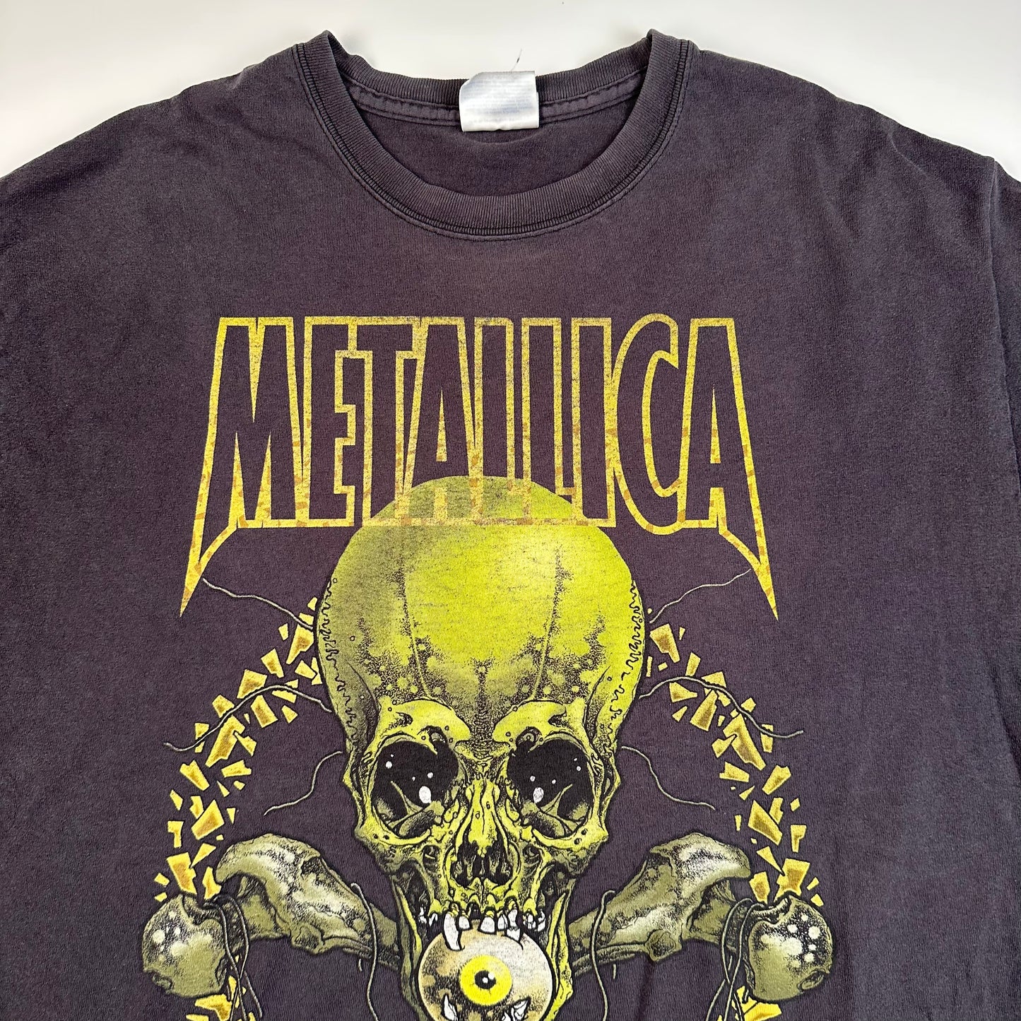 Vintage 2001 Metallica Shirt Large No Leaf Clover