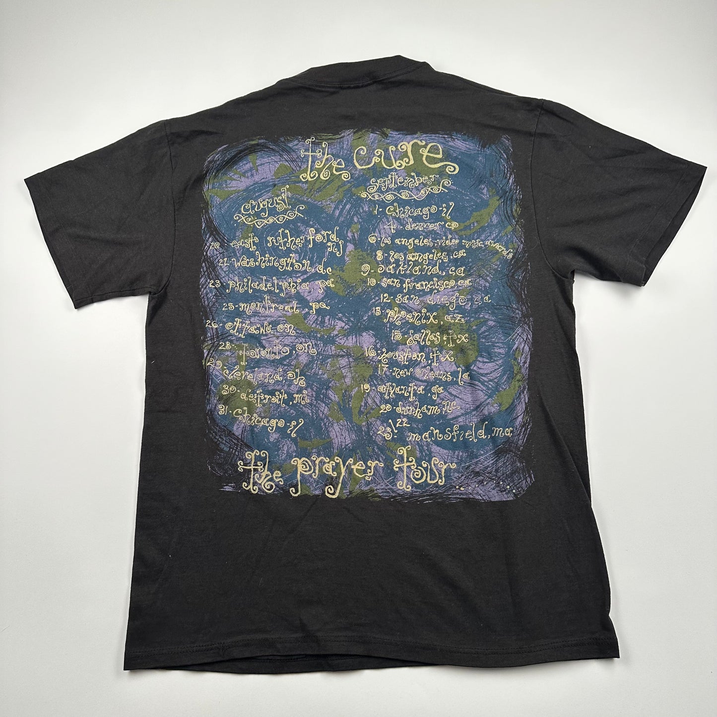 Vintage 1989 The Cure Shirt Large The Prayer Tour