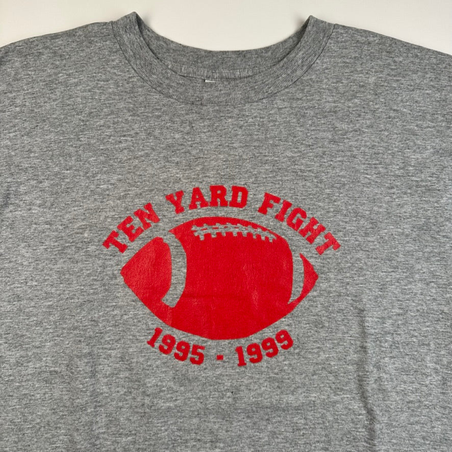 Vintage 1999 Ten Yard Fight Shirt Large 10-17-99