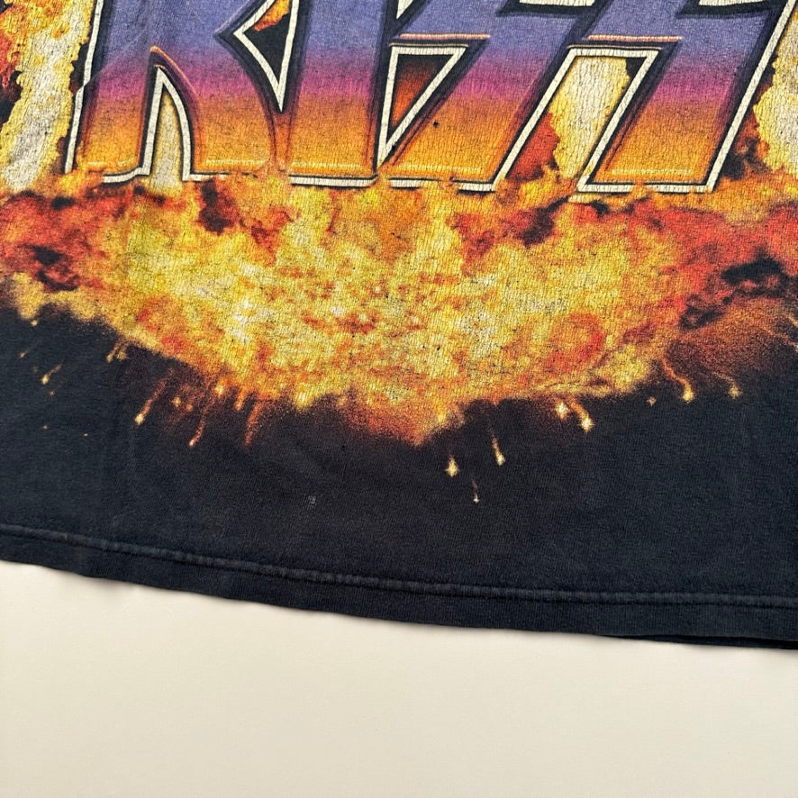 Vintage 2004 Kiss Shirt Medium Rock The Nation