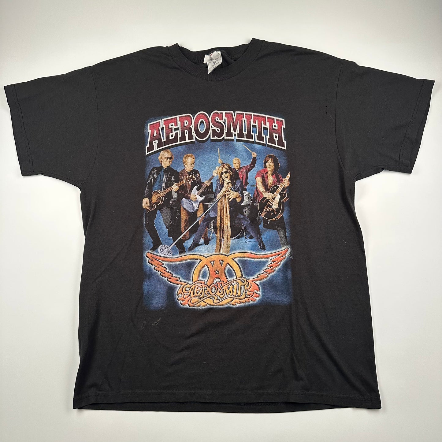 Vintage 2001 Aerosmith Shirt XL Just Push Play