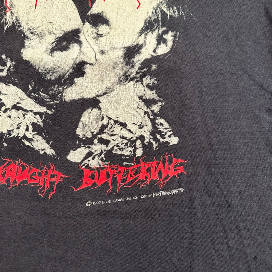 Vintage 1991 Pungent Stench Shirt XL Been Caught Butchering