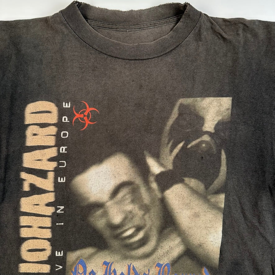 Vintage 90s Biohazard Shirt Medium No Holds Barred