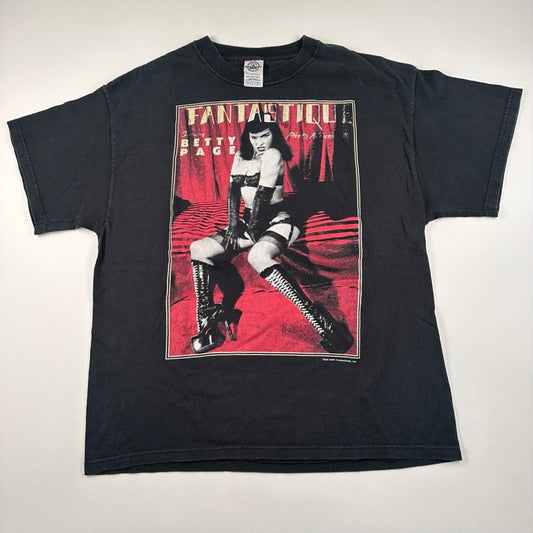 Vintage 2000s Betty Page Shirt Large Fantastique