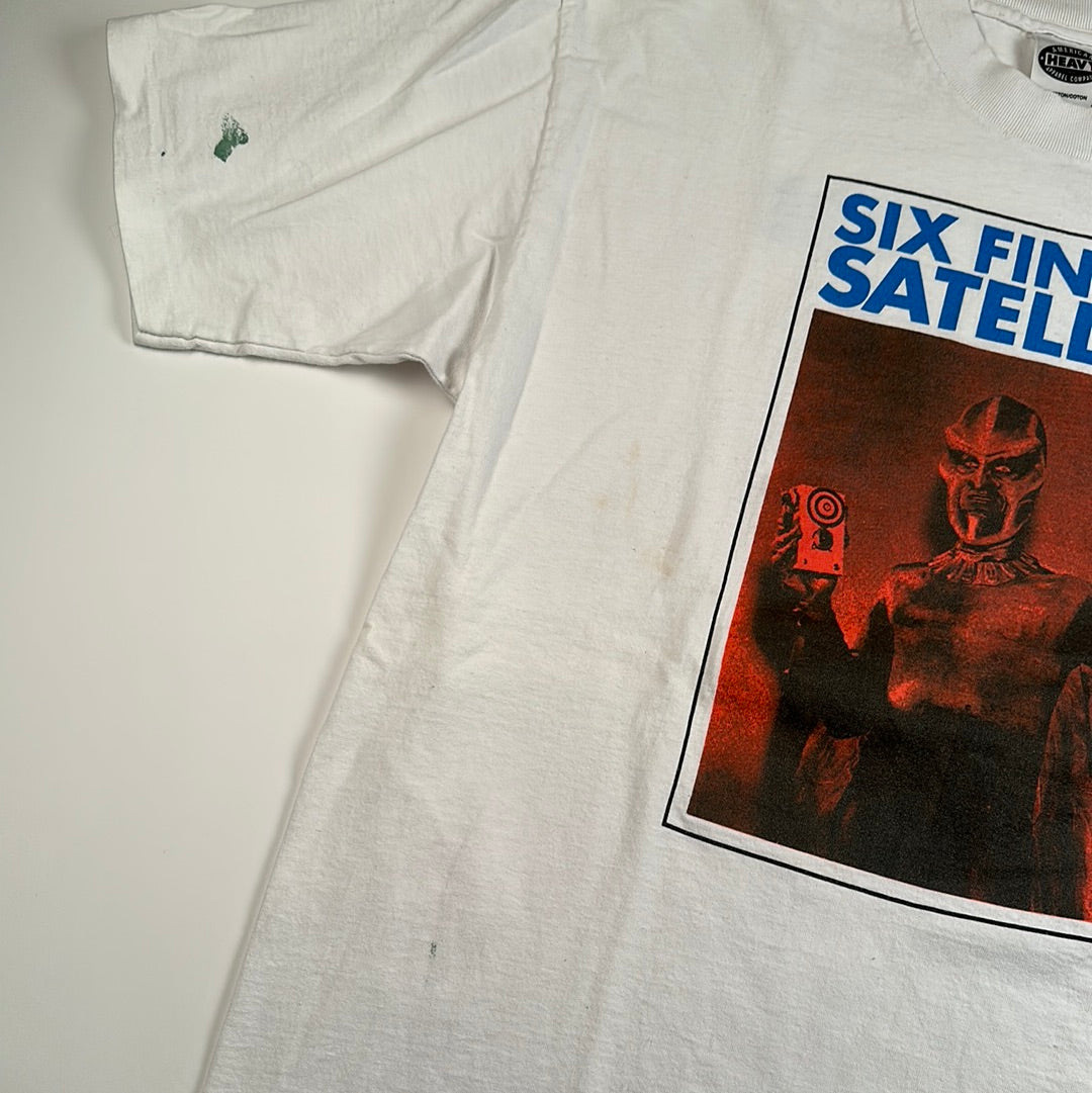 Vintage 90s Six Finger Satellite Shirt XL The Future