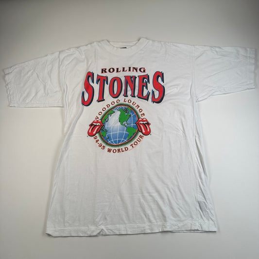 Vintage 1994 Rolling Stones Shirt XL Voodoo Lounge