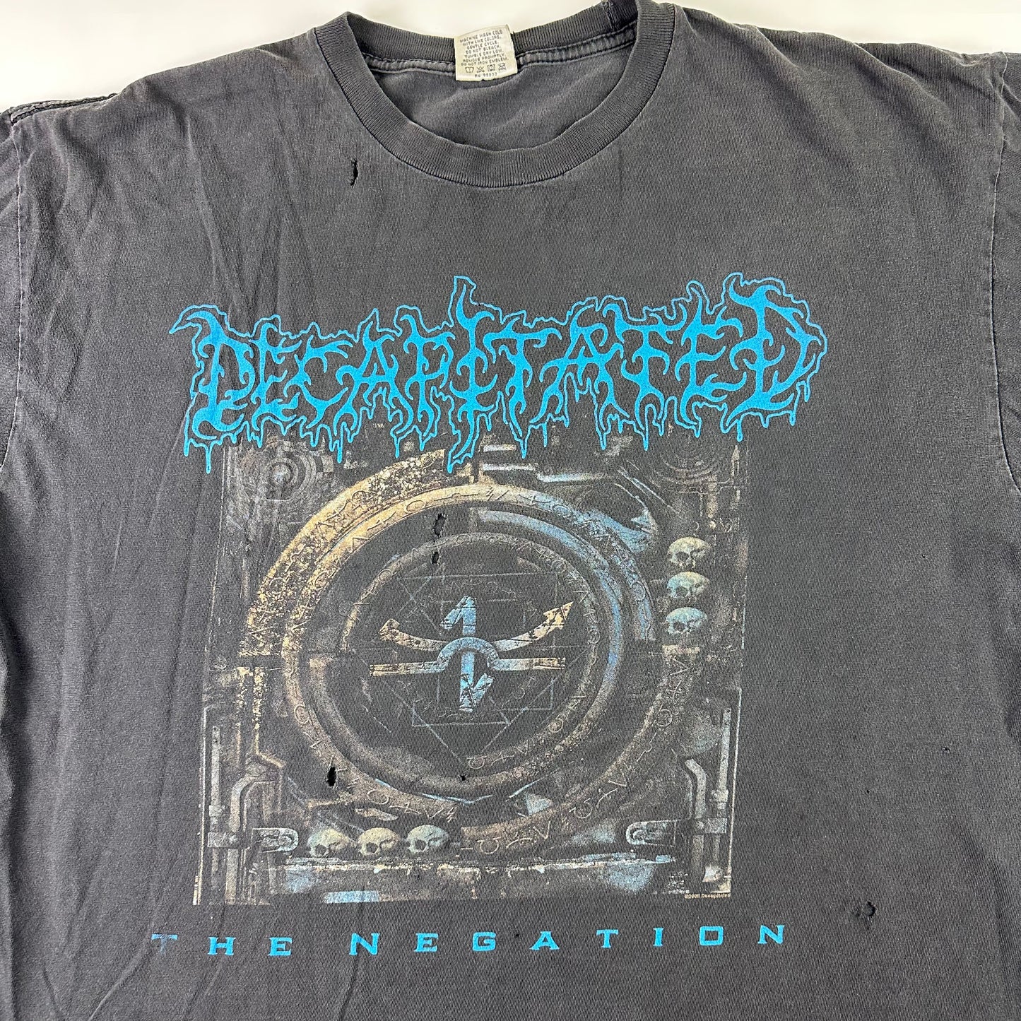 Vintage 2004 Decapitated Shirt XL The Negation