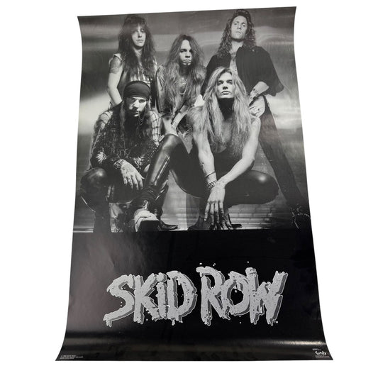 Vintage 1992 Skid Row Poster