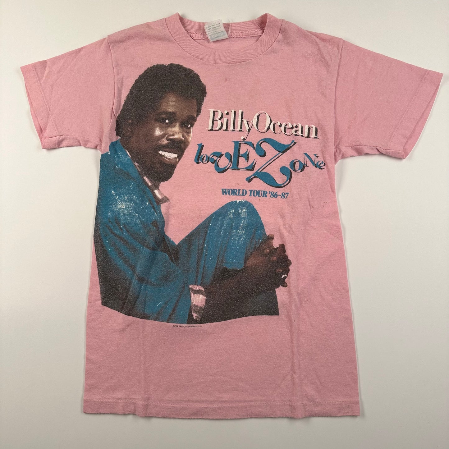 Vintage 1986 Billy Ocean Shirt Small