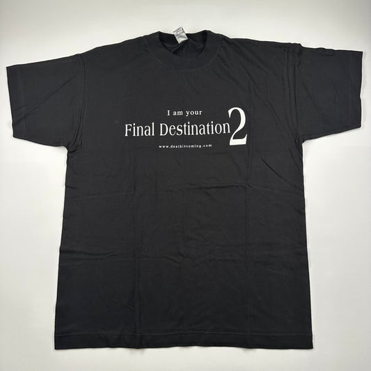 Vintage 2003 Final Destination 2 Shirt Large I Am Your