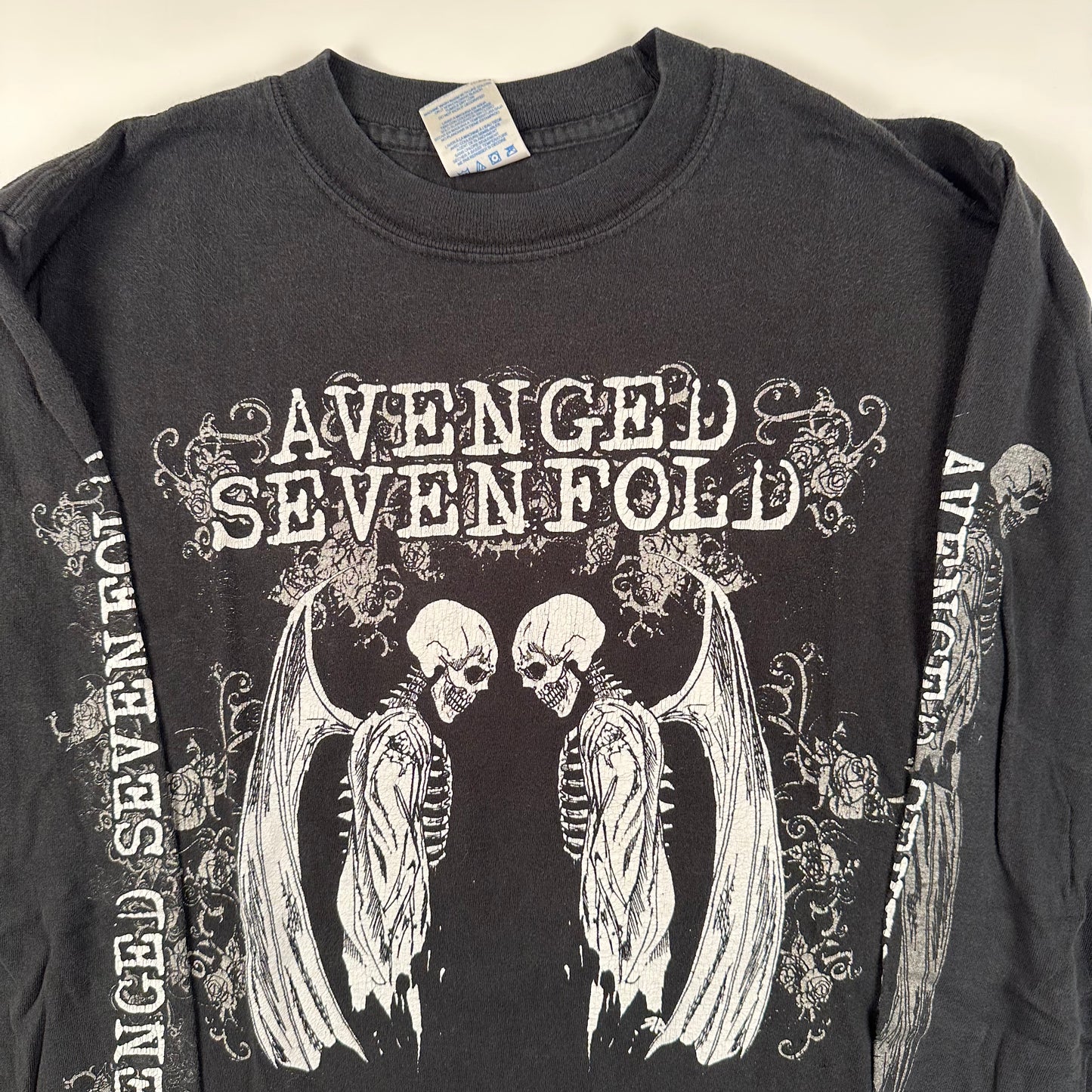 Vintage 2000s Avenged Sevenfold Long Sleeve Shirt Small