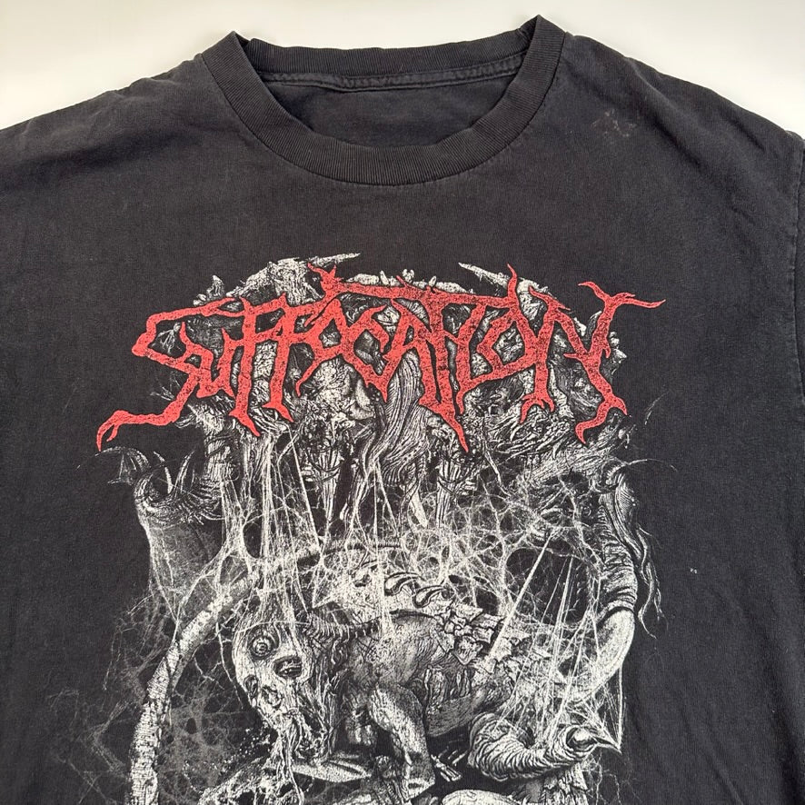 2000s Suffocation Shirt Large Guiding Lost Souls