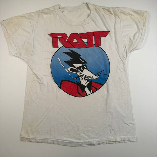 Vintage 1987 Ratt Shirt Medium Dancing Undercover World Tour