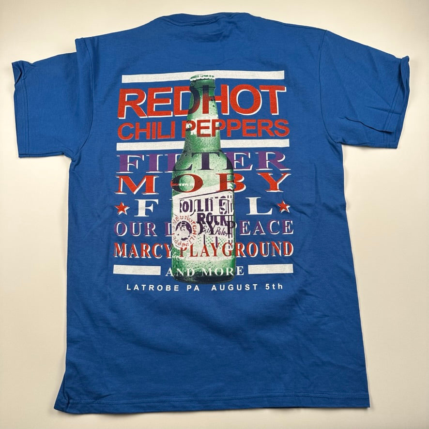 Vintage 2000 Red Hot Chilli Peppers Shirt Medium Rolling Rock