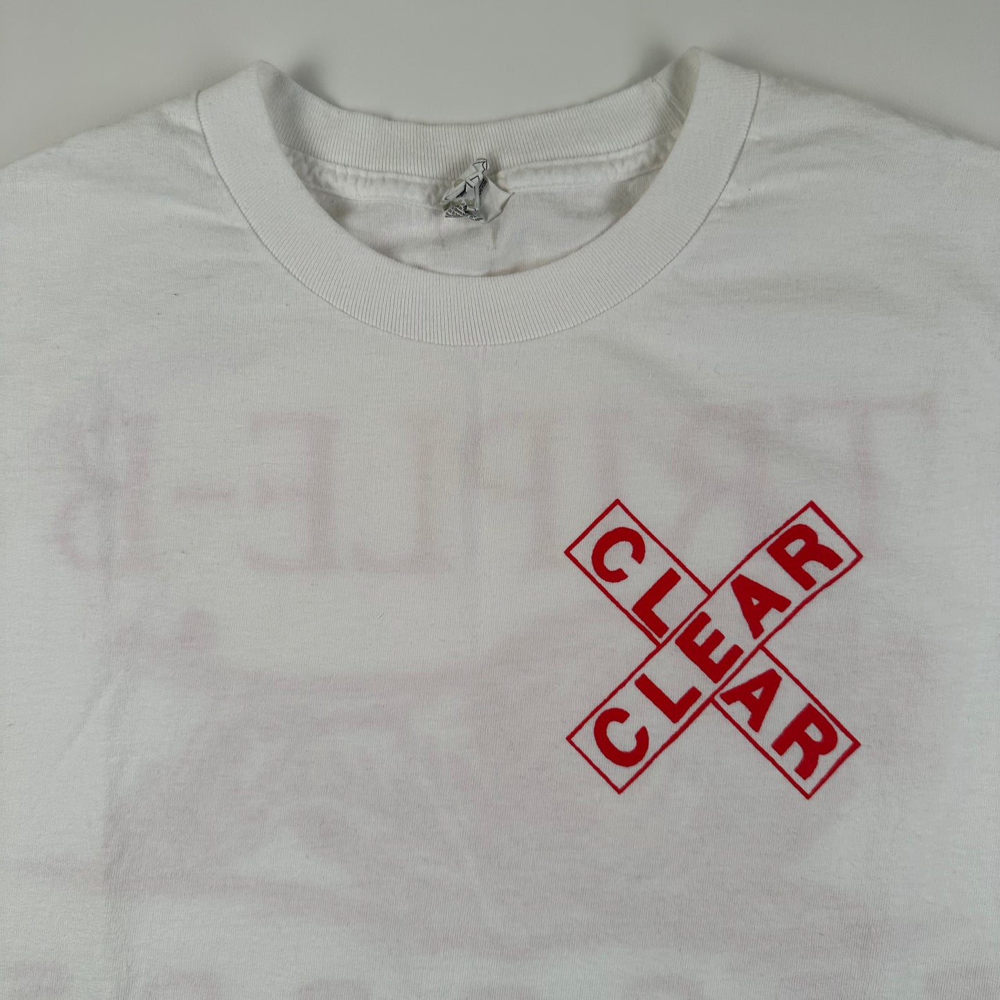 Clear Shirt Large Hardcore