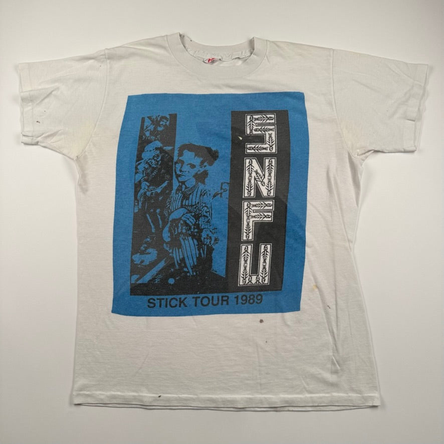 Vintage 1989 SNFU Shirt Medium Stick Tour