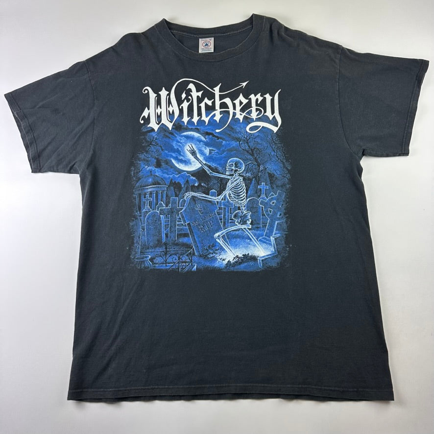 Vintage 90s Witchery Shirt XL Restless And Dead